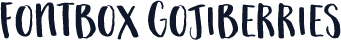 Fontbox Gojiberries