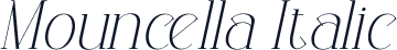 Mouncella Italic