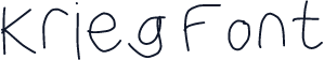 Krieg Font