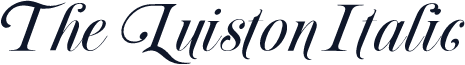 The Luiston Italic