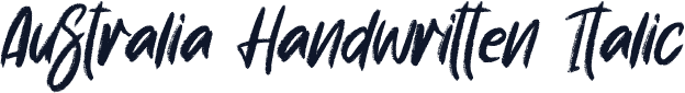 Australia Handwritten Italic