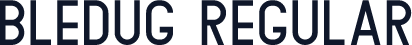 Bledug Regular