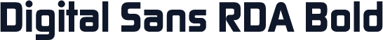 Digital Sans RDA Bold