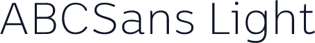 ABCSans Light