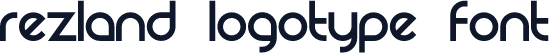 Rezland Logotype Font
