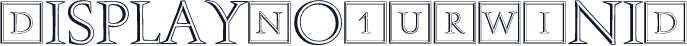 DisplayNo1URWIniD