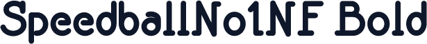 SpeedballNo1NF Bold