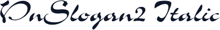 VnSlogan2 Italic