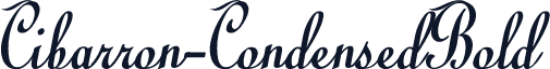 Cibarron-CondensedBold