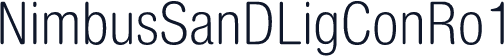 NimbusSanDLigConRo1