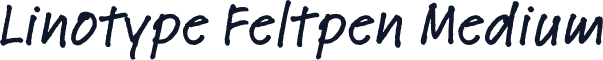 Linotype Feltpen Medium