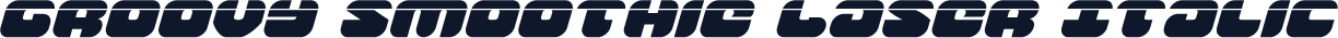 Groovy Smoothie Laser Italic