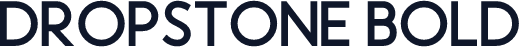 Dropstone Bold