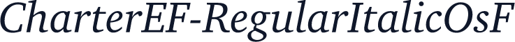 CharterEF-RegularItalicOsF