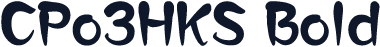 CPo3HKS Bold