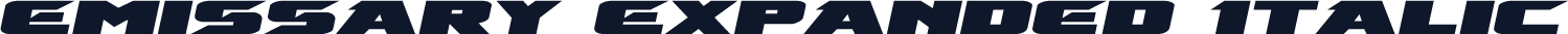 Emissary Expanded Italic