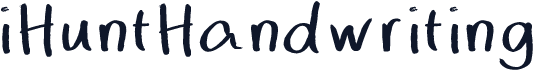 iHuntHandwriting
