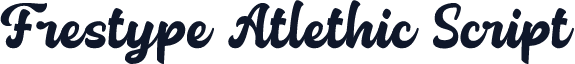 Frestype Atlethic Script