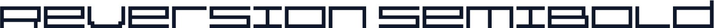 Reversion SemiBold