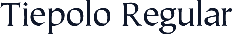 Tiepolo Regular