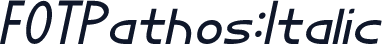 FOTPathos-Italic