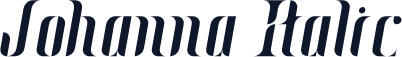 Johanna Italic