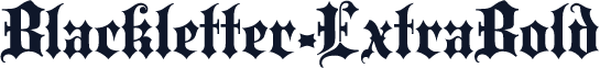 Blackletter-ExtraBold