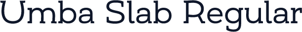 Umba Slab Regular