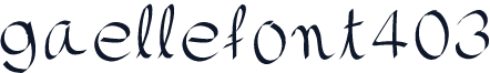 gaellefont403