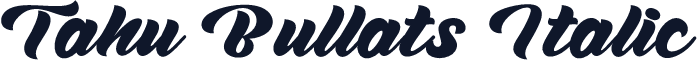 Tahu Bullats Italic
