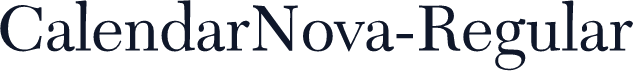 CalendarNova-Regular