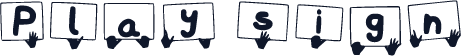 Play sign