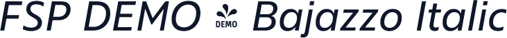 FSP DEMO - Bajazzo Italic