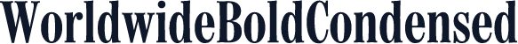 WorldwideBoldCondensed