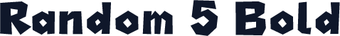 Random 5 Bold