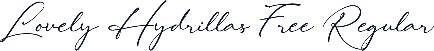 Lovely Hydrillas Free Regular