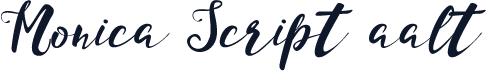 Monica Script aalt