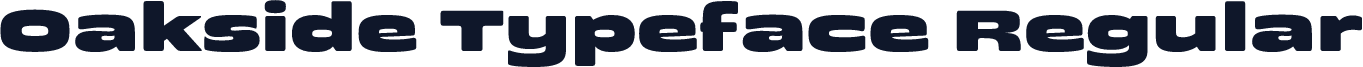 Oakside Typeface Regular