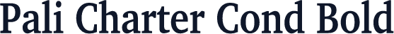 Pali Charter Cond Bold