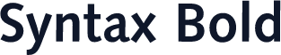 Syntax Bold