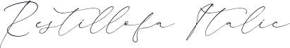 Restillofa Italic