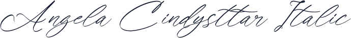 Angela Cindysttar Italic