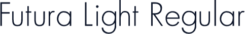 Futura Light Regular