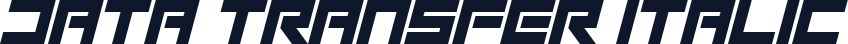 Data Transfer Italic