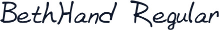 BethHand Regular