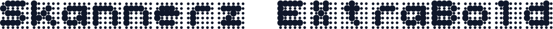 Skannerz ExtraBold