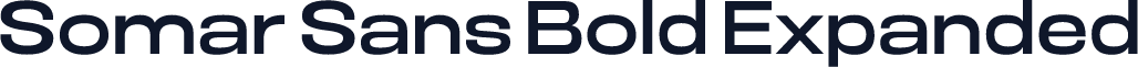 Somar Sans Bold Expanded