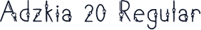 Adzkia 20 Regular