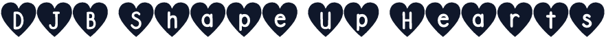 DJB Shape Up Hearts