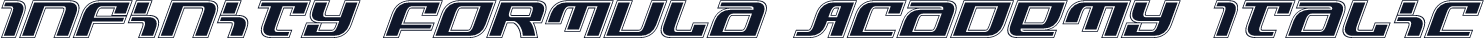 Infinity Formula Academy Italic